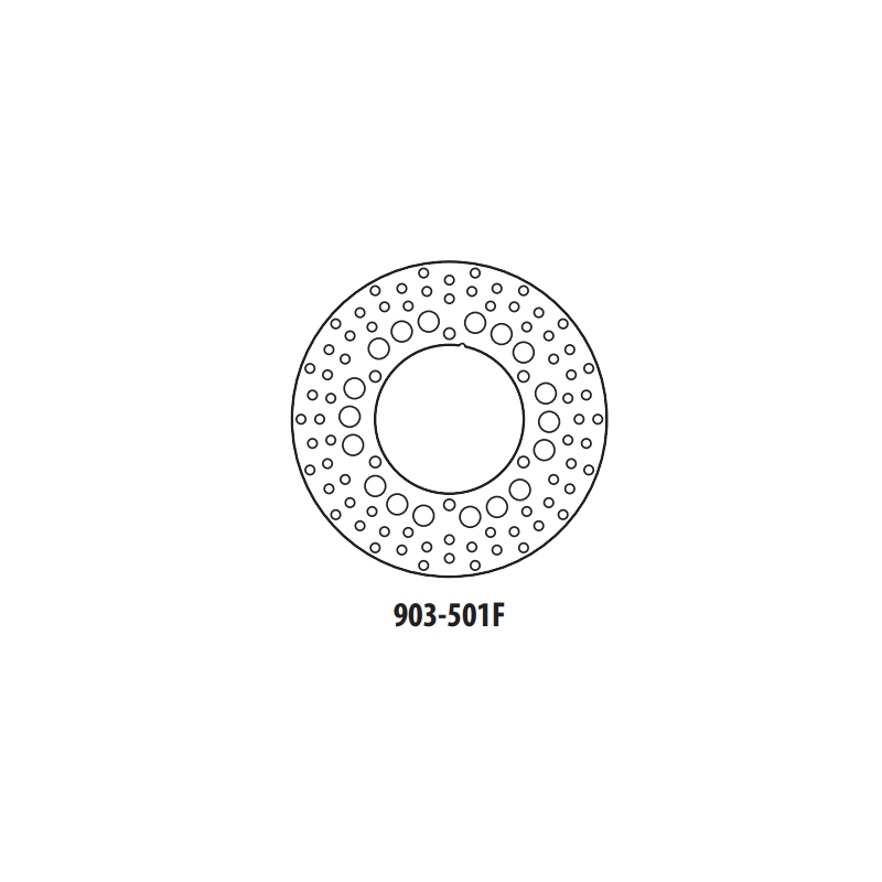 Bremsscheibe GOLDFREN vorne 245 mm