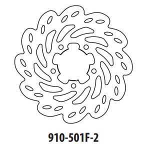 Bremsscheibe GOLDFREN 910-501F-2 vorne 220 mm