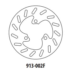 Bremsscheibe GOLDFREN 913-002F vorne 190 mm