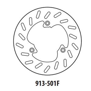 Bremsscheibe GOLDFREN 913-501F vorne 218 mm