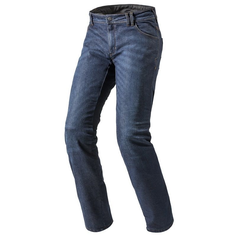 Revit Rockefeller Blaue Motorradjeans Ausverkauf