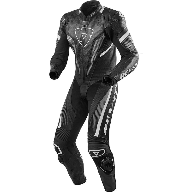Revit Spitfire schwarz-weißer einteiliger Overall