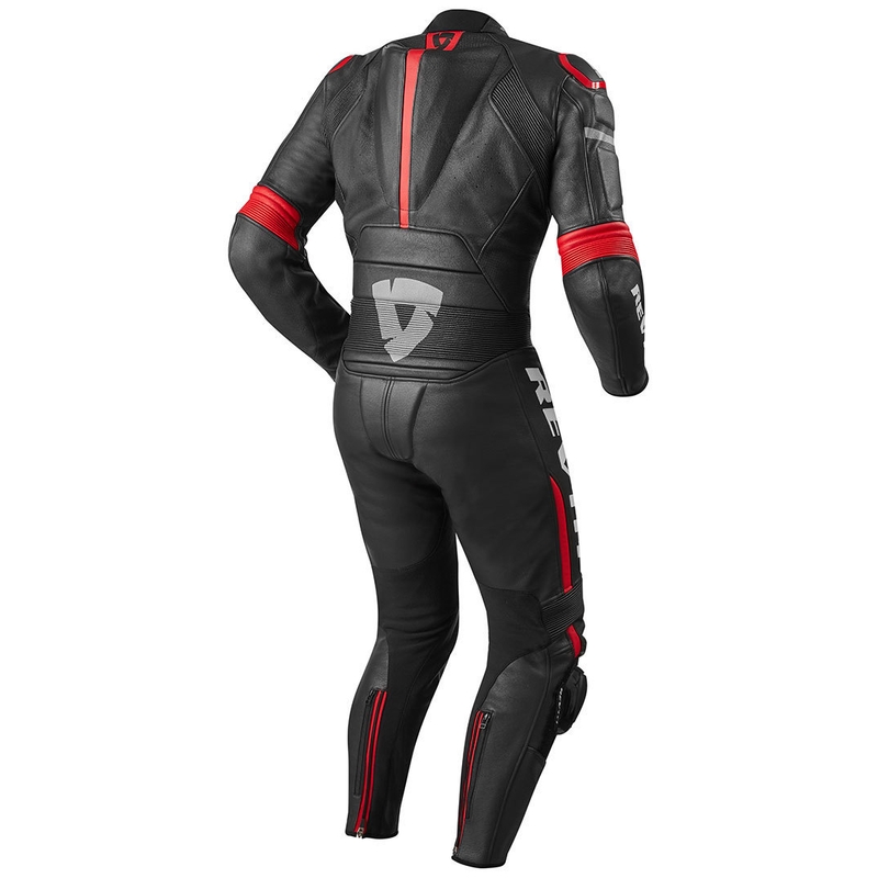 Einteiliger Jumpsuit Revit Masaru schwarz-rot sale Ausverkauf