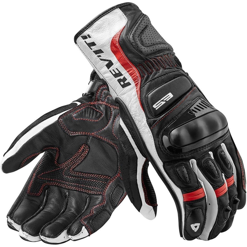 Motorradhandschuhe Revit Stellar 2 weiß und rot Ausverkauf