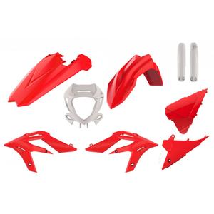 Satz Kunststoffteile POLISPORT 91059 enduro Red/White