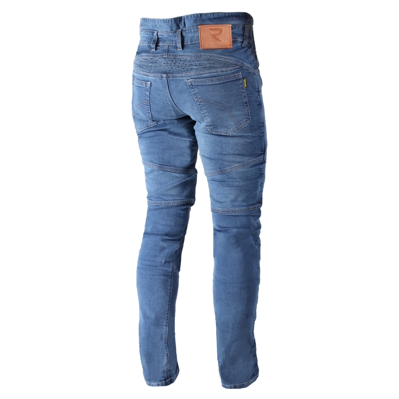 Street Racer Klassische blaue Motorradjeans Ausverkauf