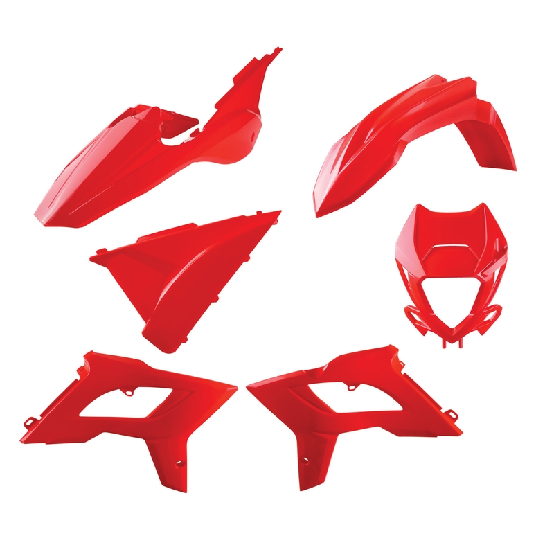 Satz Kunststoffteile POLISPORT restyling Beta Red