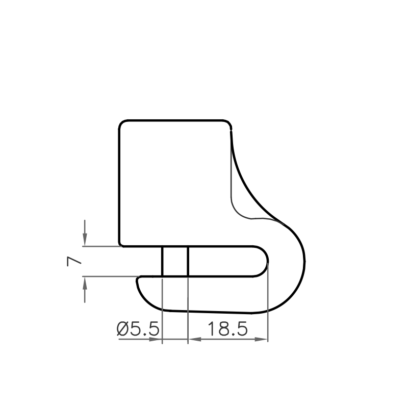 Lock LUMA ENDURO 74 D gelb