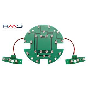 LED RMS zadní modrá