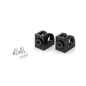 Footpeg adapters PUIG 20235N adjustable schwarz