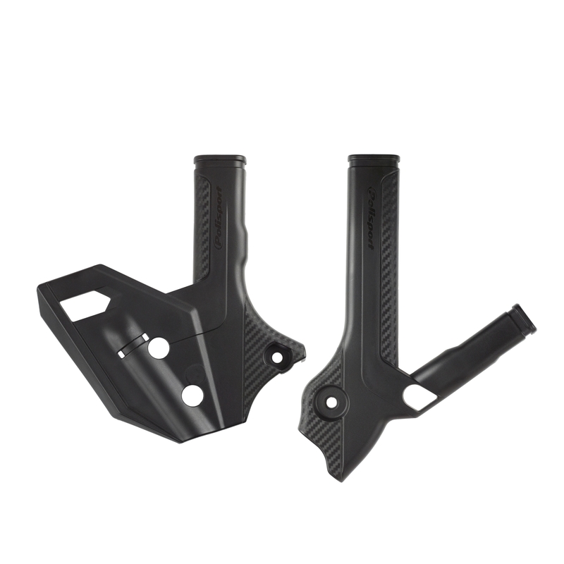 Rahmenabdeckung POLISPORT PERFORMANCE Black für SUZUKI DR-Z 400 2000-2007