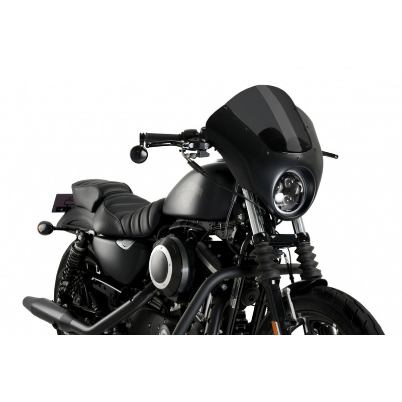 Plexiglas PUIG DARK NIGHT dunkel getönt für HARLEY DAVIDSON XL 883 Sportster 2009-2020