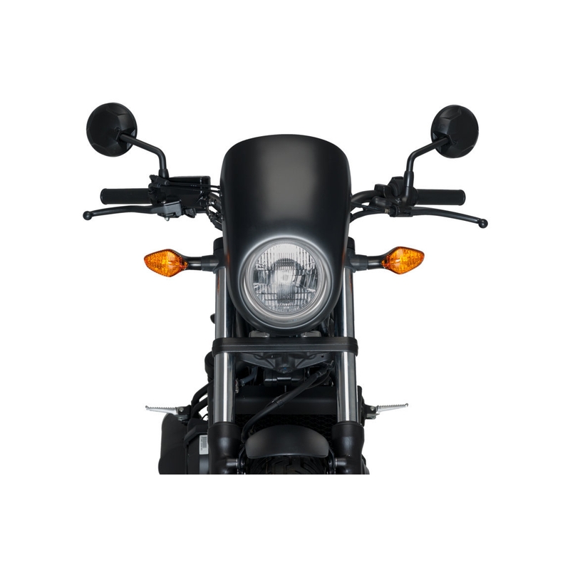 Plexiglas PUIG ANARCHY schwarz für HONDA CMX 500 Rebel 2017-2019