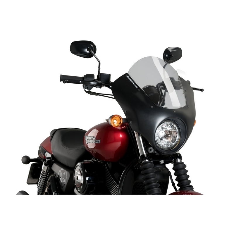 Plexiglas PUIG DARK NIGHT rauchfarben für HARLEY DAVIDSON XG 750 Street 2017-2020