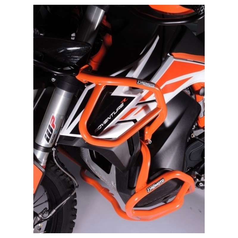 Motor Schutzrahmen RDMOTO orange upper + lower