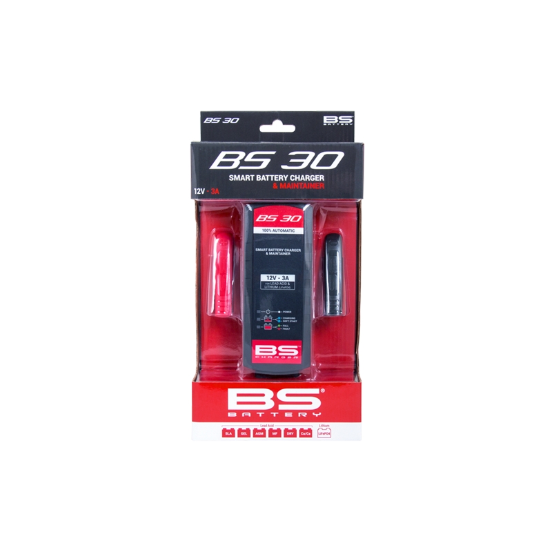 Batterieladegerät BS-BATTERY SMART (suitable also for Lithium) 12V 3A