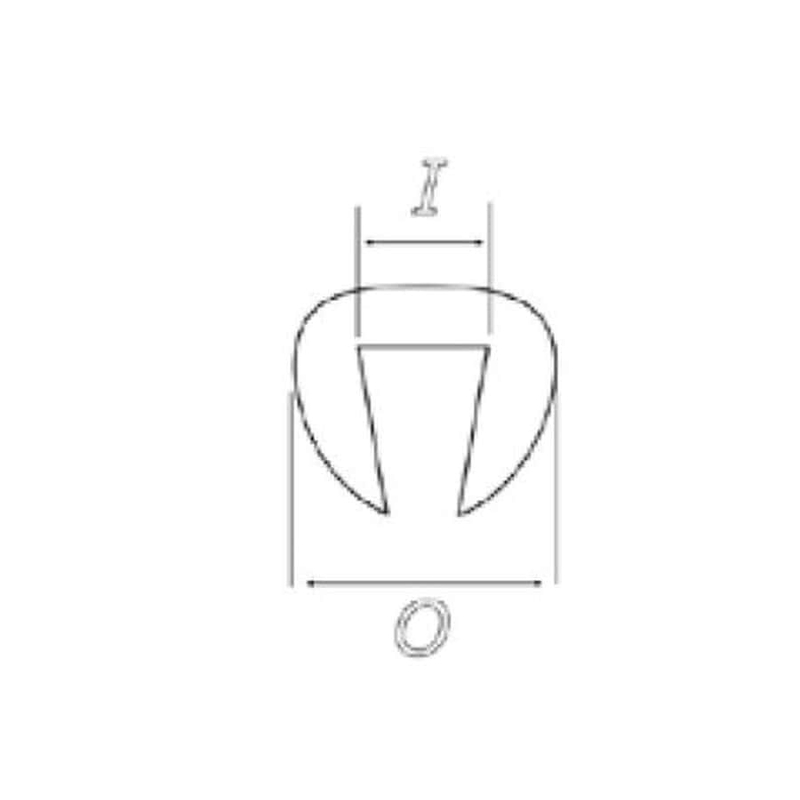 Edge trim PUIG schwarz nt:((O x I: 3 x 1,5 ))