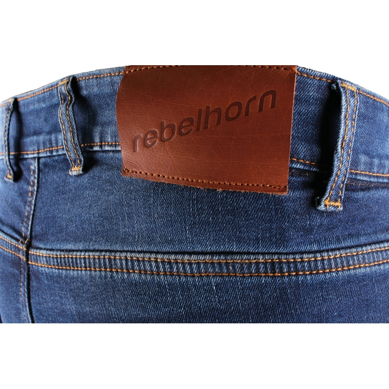 Rebelhorn Klassische blaue Motorradjeans
