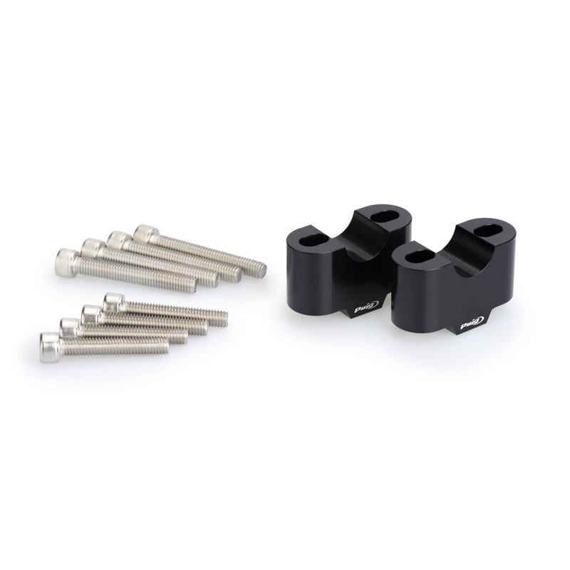 Risers PUIG schwarz height 30mm, d 22mm