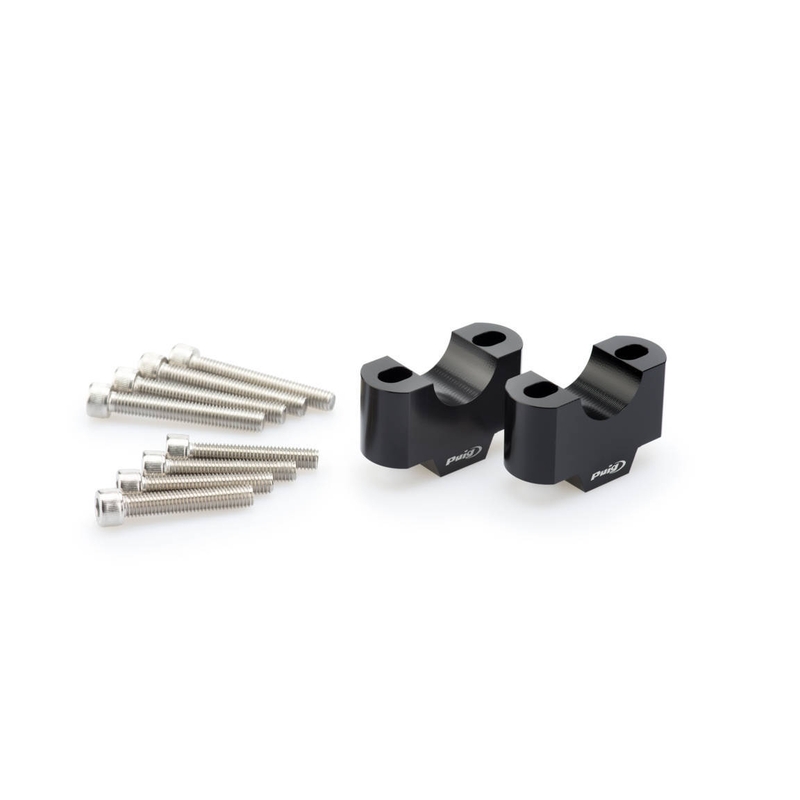 Risers PUIG schwarz height 30mm, d 29mm