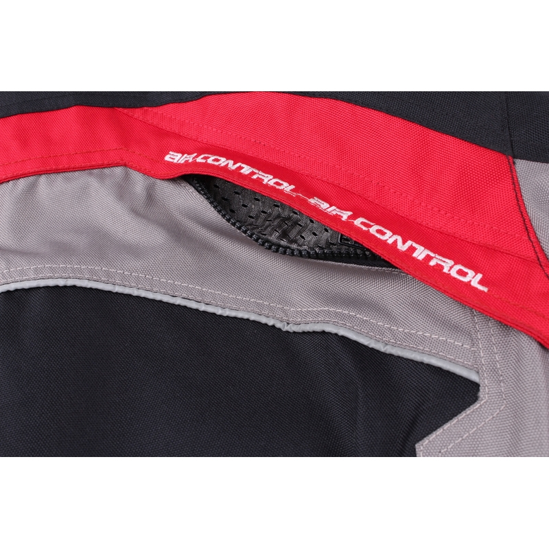 Roleff Liverpool Motorradjacke schwarz-rot