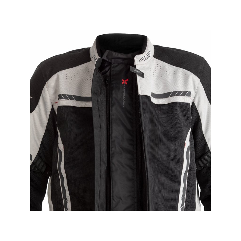 Motorradjacke RST Pro Series Ventilator-X CE silber-schwarz Ausverkauf