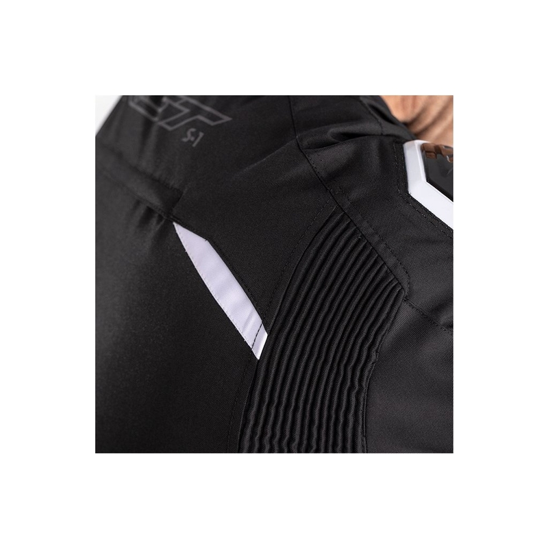 Motorradjacke RST S-1 CE schwarz und weiß Ausverkauf