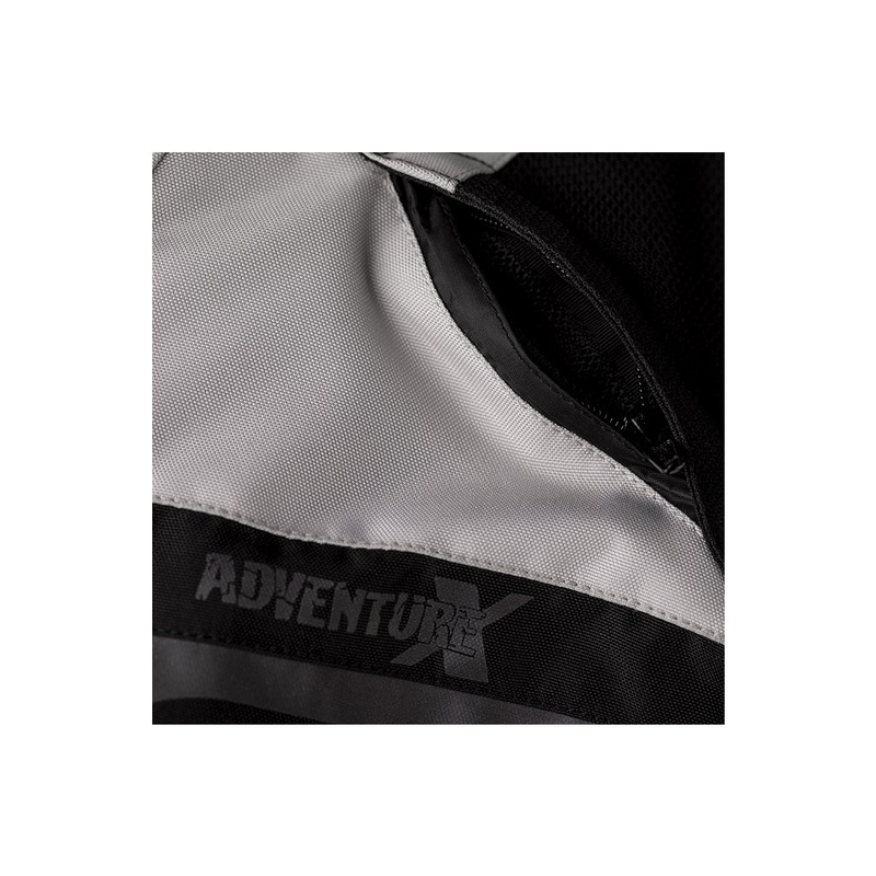RST Pro Series Adventure-X Airbag Jacke CE schwarz-silber Ausverkauf