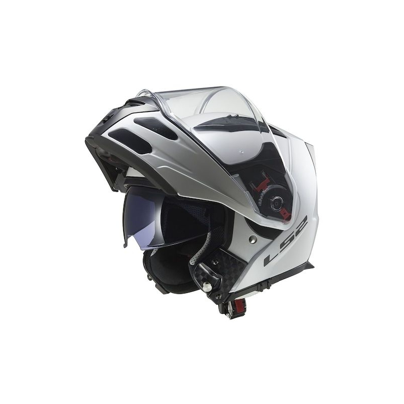 LS2 FF324 Metro weiß tip-up Motorradhelm Ausverkauf