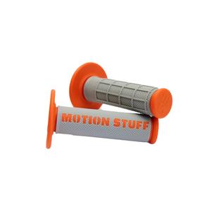 Motocross supersoft grip MOTION STUFF grau/orange