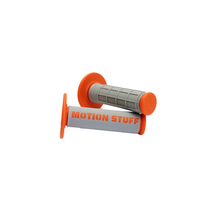 Motocross supersoft grip MOTION STUFF grau/orange