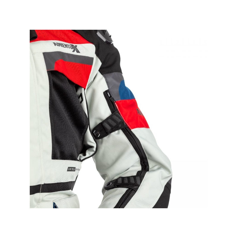 Motorradjacke RST Pro Series Adventure-X CE blau-rot-weiß Ausverkauf
