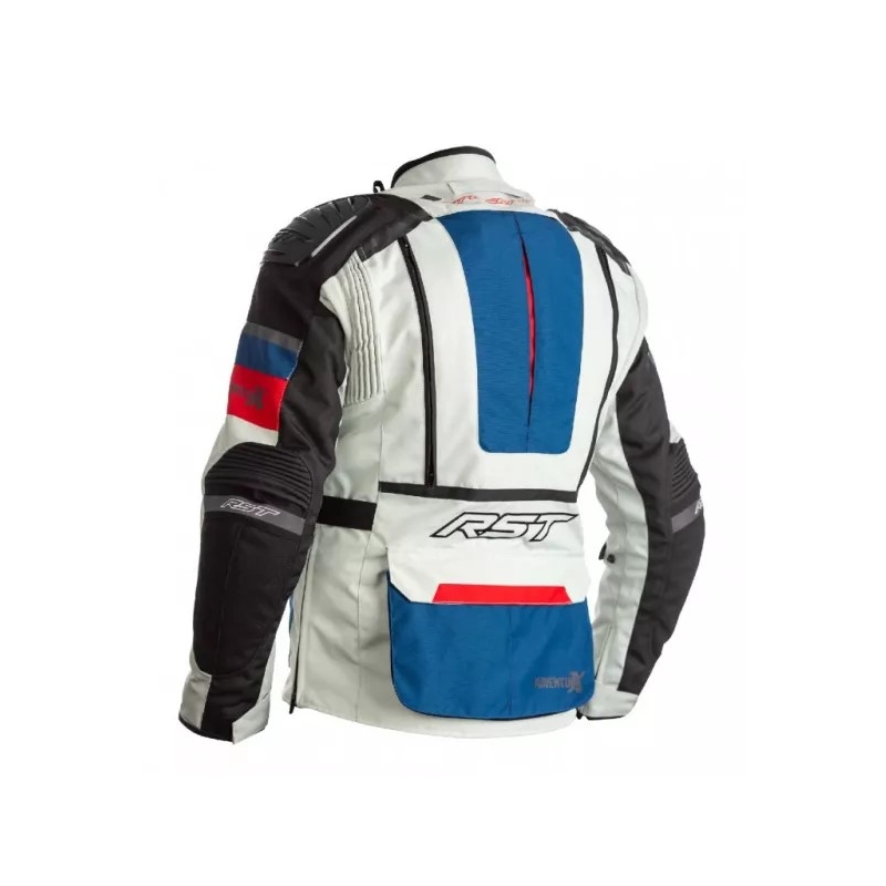 Motorradjacke RST Pro Series Adventure-X CE blau-rot-weiß Ausverkauf