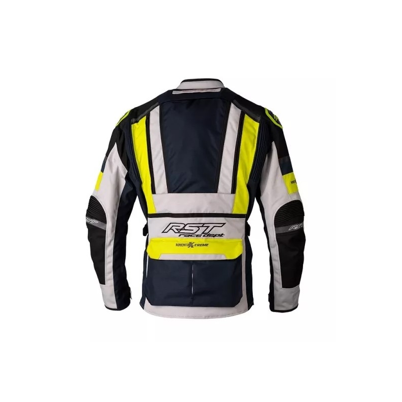 Motorradjacke RST Pro Series Adventure-Xtreme CE silber-blau-gelb Ausverkauf