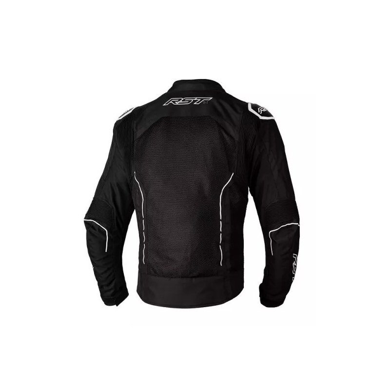 Motorradjacke RST S1 MESH CE schwarz und weiß Ausverkauf