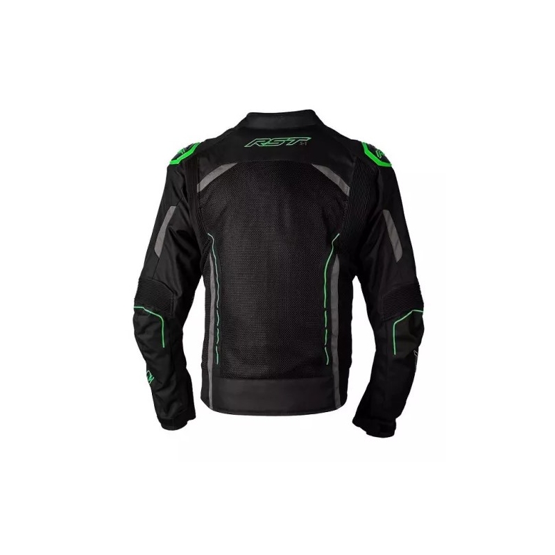 Motorradjacke RST S1 MESH CE schwarz-grau-fluo grün Ausverkauf