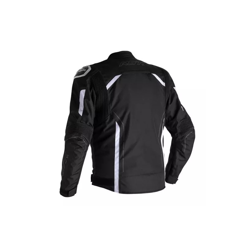 Motorradjacke RST S-1 CE schwarz und weiß Ausverkauf