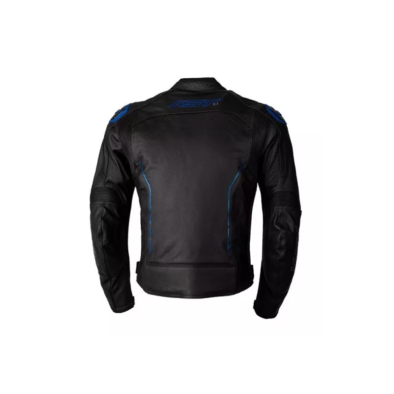 Motorradjacke RST S1 CE schwarz-blau Ausverkauf