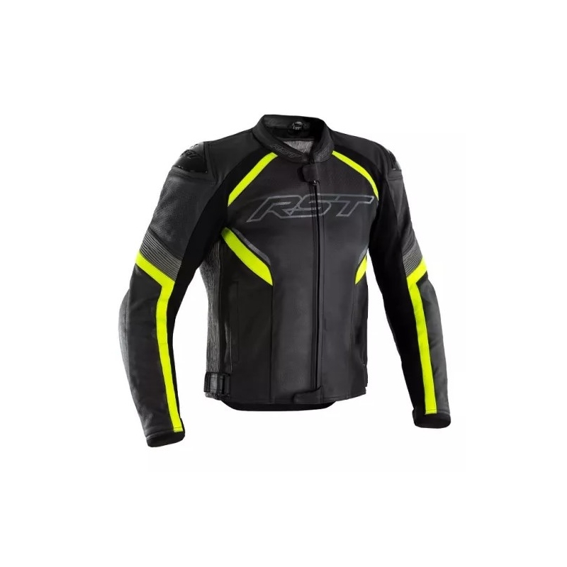Motorradjacke RST Sabre Airbag CE schwarz-fluo gelb  Ausverkauf