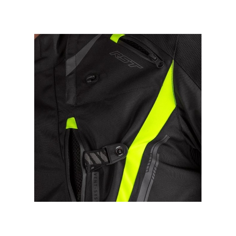 Airbagjacke RST Pro Series Paragon 6 Airbag CE schwarz-fluorgelb Ausverkauf