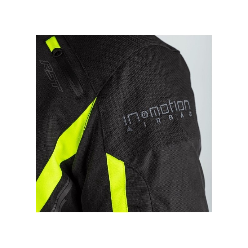 Motorradjacke RST Pro Series Paragon 6 CE schwarz-fluo gelb Ausverkauf