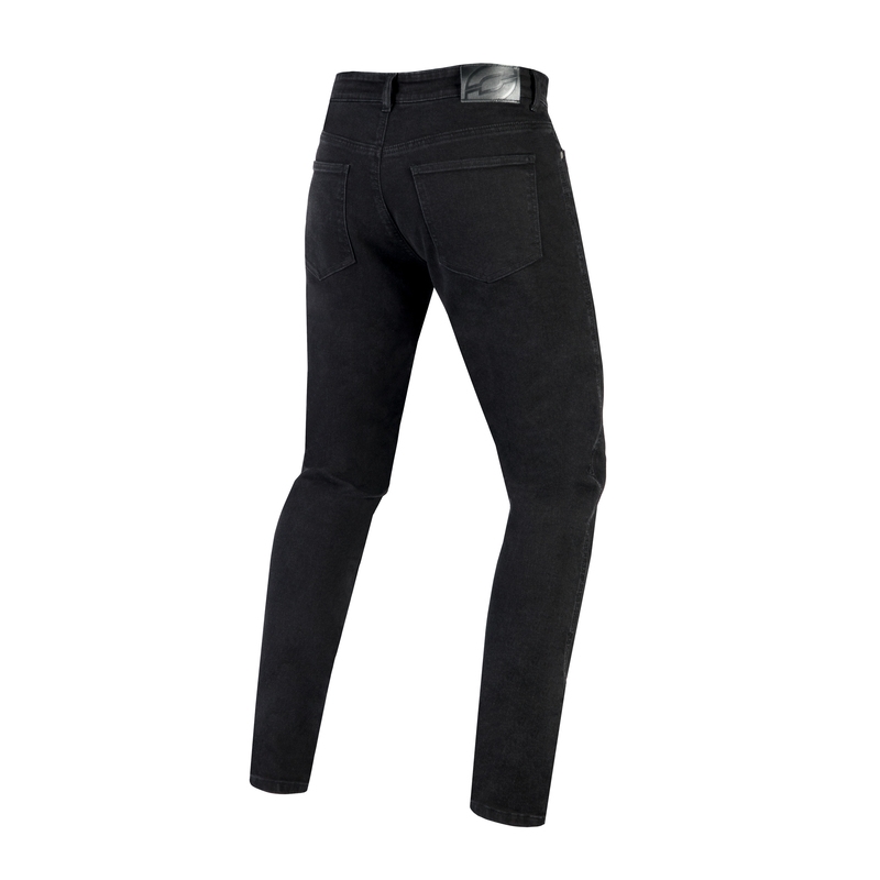 Ozone Striker Schwarze Motorradjeans