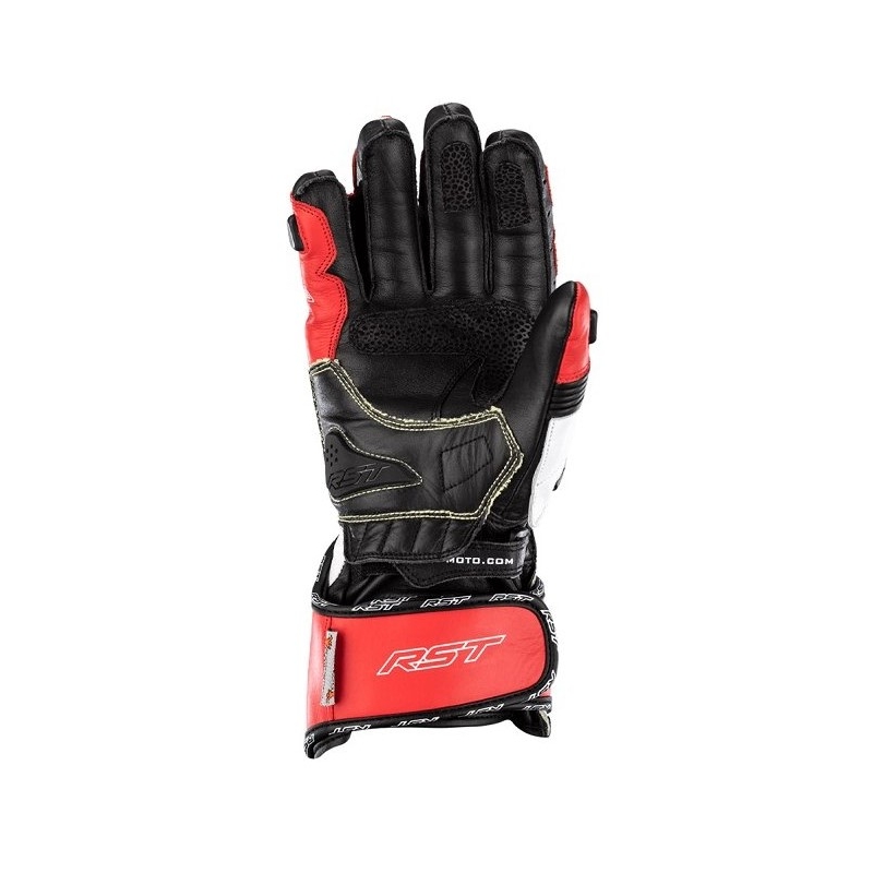 Motorradhandschuhe RST Tractech Evo 4 CE rot-weiß-schwarz Ausverkauf