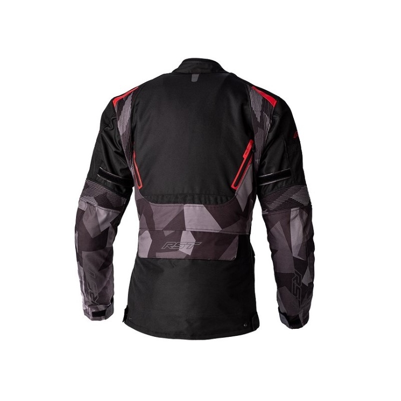 Motorradjacke RST Endurance CE camo schwarz-rot Ausverkauf