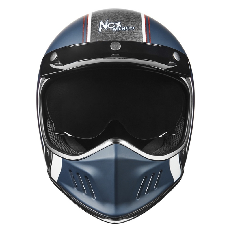 Integral Motorradhelm NOX PREMIUM Seventy Nine blau