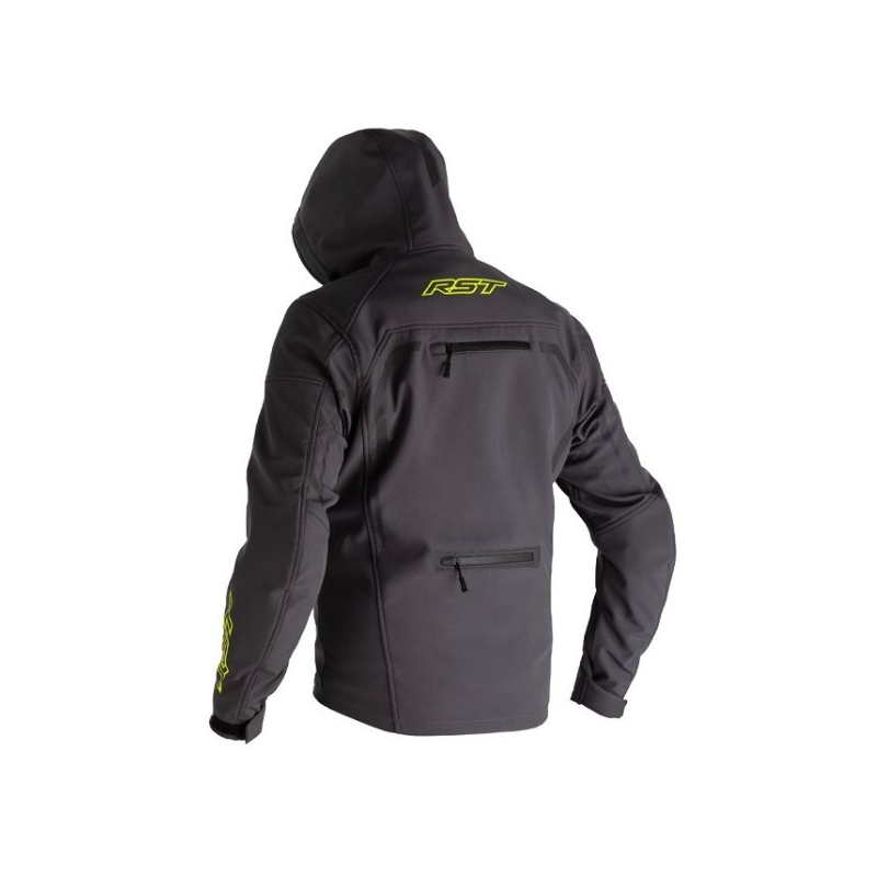 Motorradjacke RST X Frontline CE grau-fluorgelb Ausverkauf