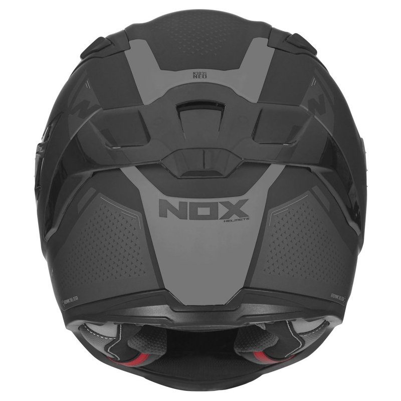 Integral Motorradhelm NOX N303-S Neo schwarz Ausverkauf