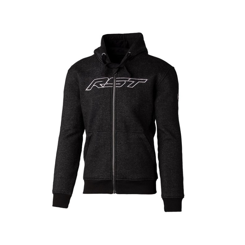Motorrad-Kapuzenpullover RST X Zip CE schwarz Ausverkauf