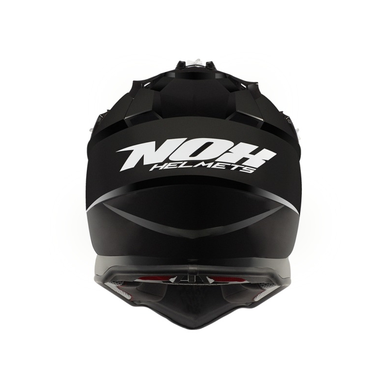 Kinder Motocross Helm NOX N632K schwarz matt