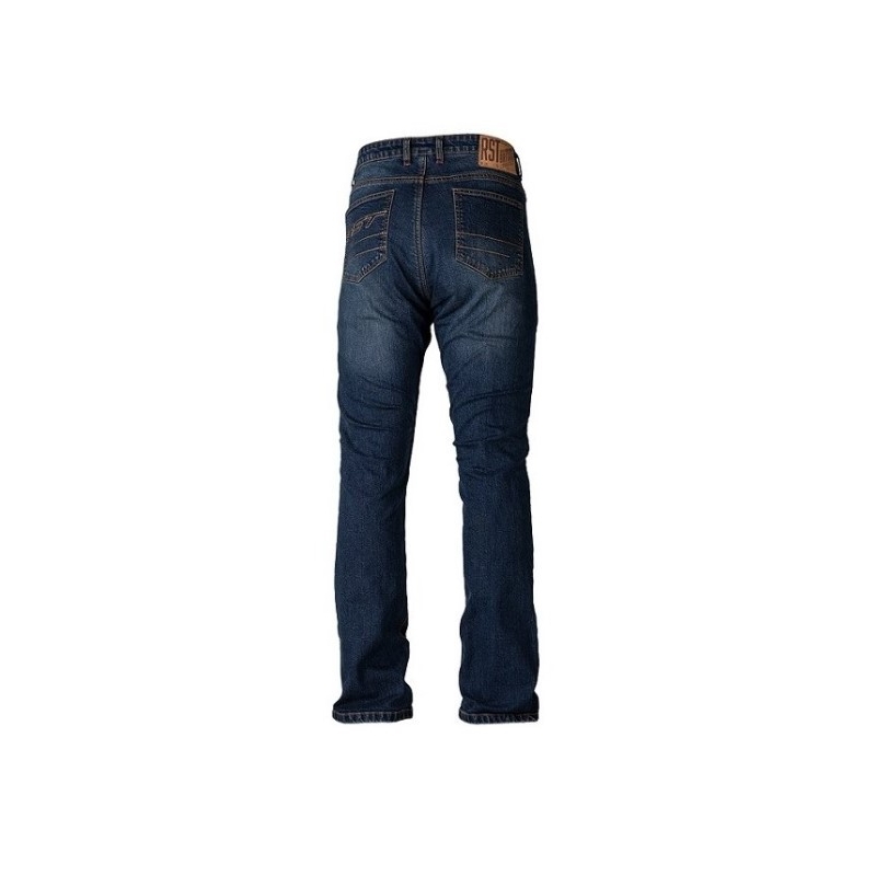 RST X Straight Leg 2 CE Blau Cropped Motorrad Jeans Ausverkauf